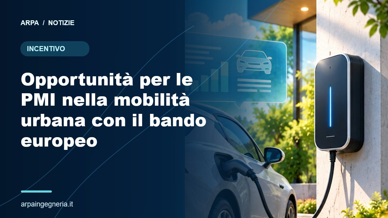 Illustrazione ARPA: Invito aperto 2027 per l’espansione commerciale delle PMI nel settore della mobilità urbana (HORIZON-EIT-2025-KIC-IBA-UM – EITURBANMOBILITY)