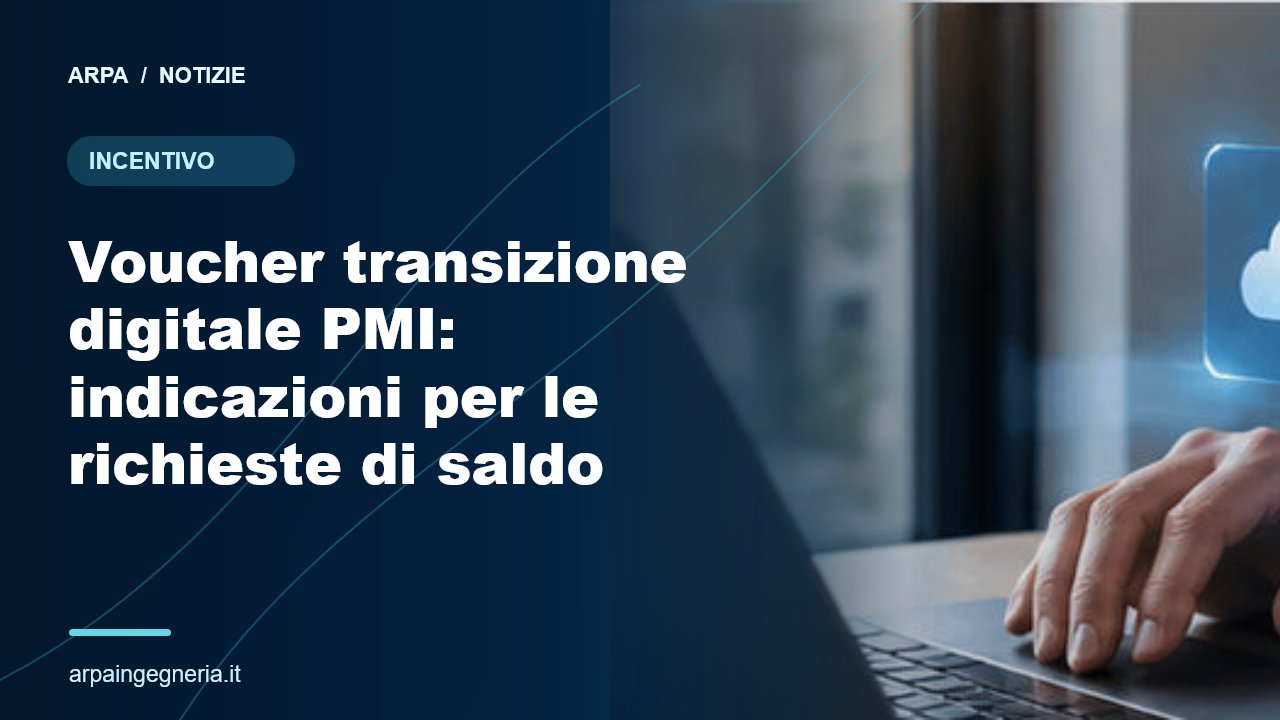 Illustrazione ARPA: Voucher transizione digitale PMI: indicazioni per le richieste di saldo